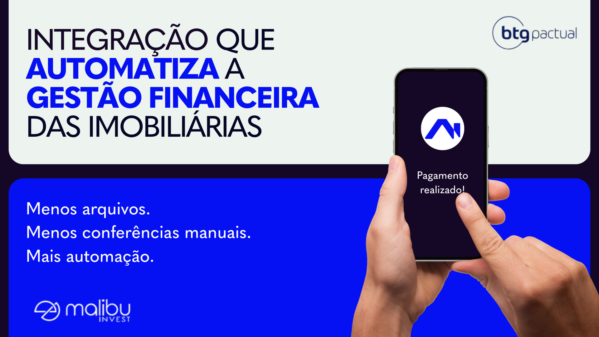 Nidotec e BTG: integração que automatiza a gestão financeira das imobiliárias