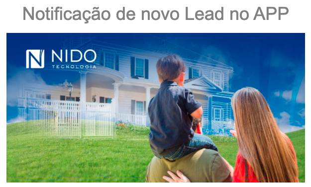 Notificação de Lead no APP